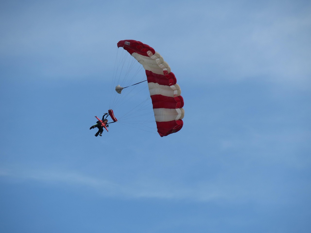 sky diving and taking the right risk